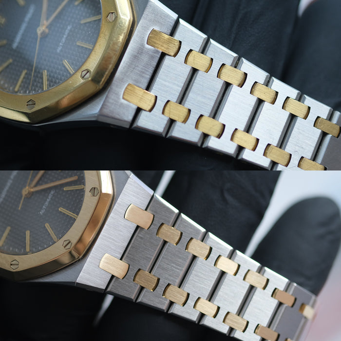 Audemars Piguet Royal Oak acier et or, Après le polissage à l'Atelier Sanders