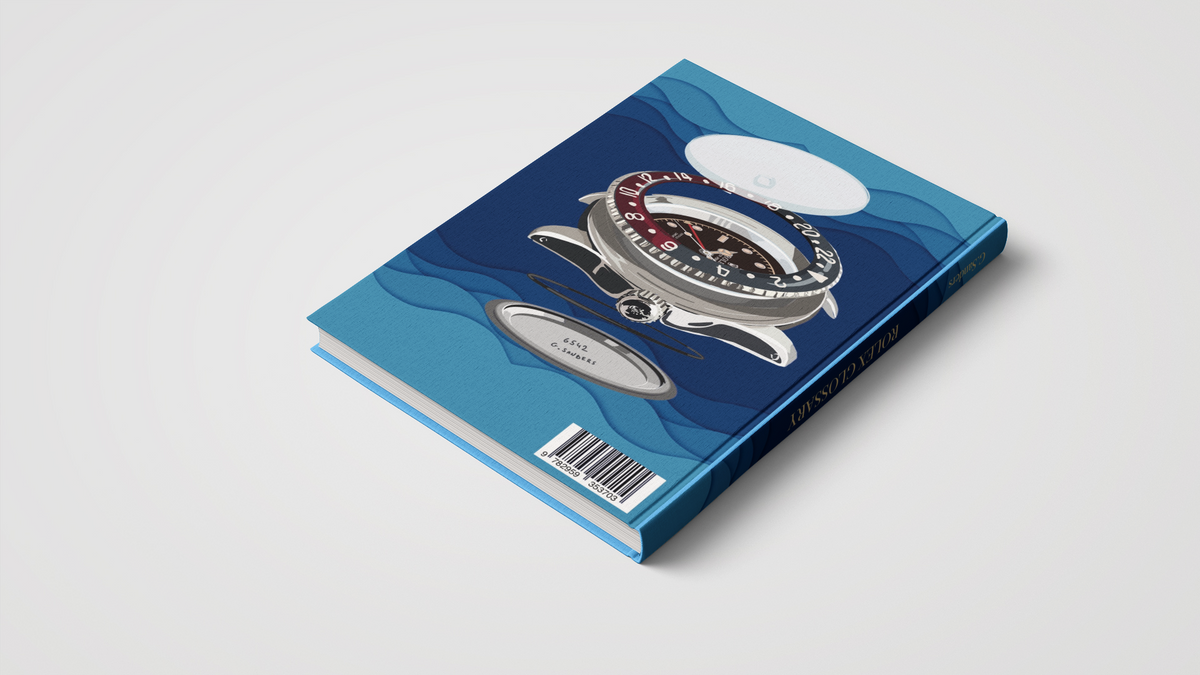 Couverture arrière Glossary Rolex de Gaspard Sanders
