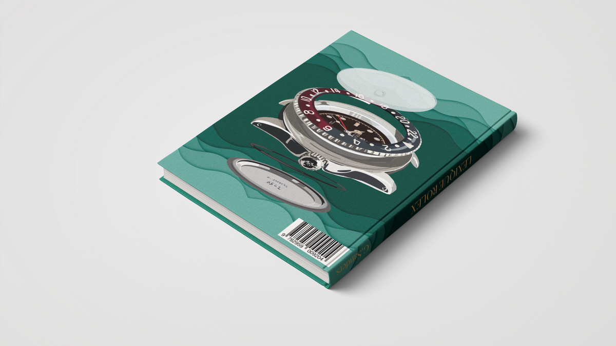 Couverture arrière livre Lexique Rolex de Gaspard Sanders