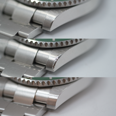 Rolex Submariner 126610 LV après une recharge laser et un polissage chez l'Atelier Sanders