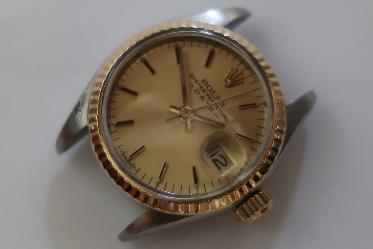 Révision Rolex DATEJUST 6917 Or/Acier - Atelier Sanders - Cannes (06) Révision Rolex DATEJUST 6917 Or/Acier - Atelier Sanders - Cannes (06)